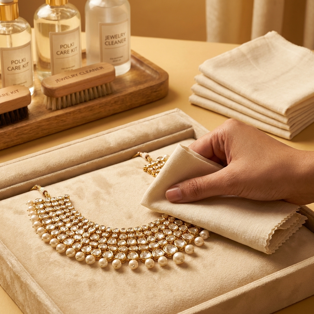Polki Jewellery Care
